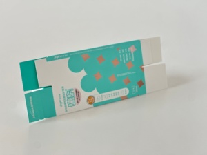 Tùy chỉnh chất lượng cao đầy đủ màu sắc các tông màu trắng bao bì mỹ phẩm gấp hộp với Bronzing hộp giấy - Product Image 4