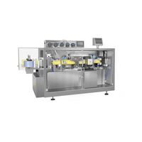Machine de soufflage-remplissage-scellage (BFS) pour bouteilles en plastique jetables, pour liquides oraux, sirops, miel, shampooings, détergents, produits alimentaires et chimiques