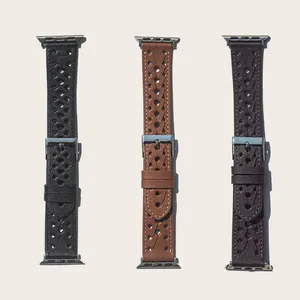 New arrival high quality watches strap colorful in stock wrist quick release leather watch band