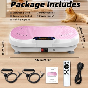 Plataforma <span class=keywords><strong>Vibratoria</strong></span> de Ejercicio para el Hogar, Diseño Nuevo, Ecológica, para Fitness en Casa, Masaje, Moldeamiento Corporal, Pérdida de Grasa Abdominal - Product Image 6