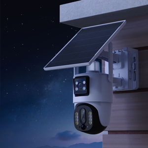 BP5 <span class=keywords><strong>DL</strong></span> longue Distance 10X <span class=keywords><strong>zoom</strong></span> wifi caméra solaire cctv caméra sans fil triple objectif caméra v380 - Product Image 1