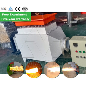 Réchauffeur d'air électrique industriel de 380V avec PLC de conception tubulaire à ailettes d'acier inoxydable et prix concurrentiel de moteur - Product Image 4