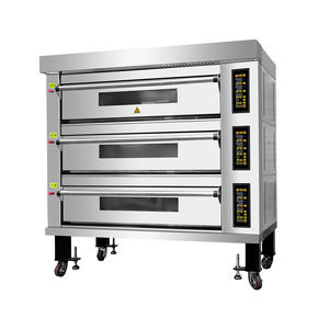 Высококачественное электрическое оборудование для пекарен: новая промышленная конвекционная печь для выпечки хлеба, печенья, пиццы, 380В, с гарантией 1 год - Product Image 6