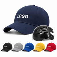 Casquette anti-choc légère en gros, style baseball réglable avec insert en ABS et logo brodé personnalisé
