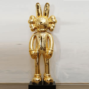 شاشة عرض للمناطق المفتوحة الديكور الراتنج الكتابة على الجدران الطوب الدب النحت الحياة حجم البسيطة الطوب الدب على بيع - Product Image 4