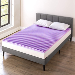 Alas Kasur Busa Memori Egg Crate dengan Bantalan Kasur Pendingin <span class=keywords><strong>Lavender</strong></span> Kasur Gulung Alas Kasur Furnitur Rumah Perlengkapan Tidur 100 - Product Image 3