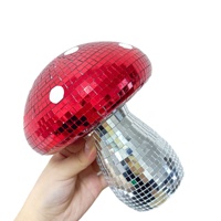 Lampe en forme de champignon rouge faite à la main, exclusive transfrontalière, boule disco artistique, décoration intérieure