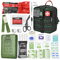 CT20502 137 pièces trousse de premiers soins traumatologiques fournitures d'urgence avec pansement traumatique pour ensemble d'outils d'urgence pour soins des plaies