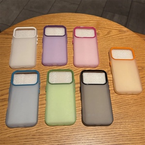 เคสโทรศัพท์แบบด้าน Candy Matte สำหรับ iPhone 17 Air 16 E 15 14 13 12 11 Pro Max Plus ป้องกันแรงกระแทก ฝาหลังแข็งใสแบบด้าน ทำจาก PC - Product Image 2