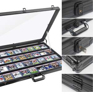 Thẻ hiển thị trường hợp cho thẻ nhôm kính thương mại hiển thị hiển thị trường hợp lớn xách tay kinh doanh thẻ hiển thị trường hợp - Product Image 2