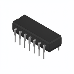 Circuit intégré tampon non inverseur 5,5 V 14 DIP, composants électroniques, circuit logique, BOM IC en stock, 14 DIP (0,300'', 7,62 mm) CD74HCT125E - Product Image 1