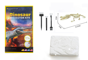 Kit de excavación de dinosaurios DIY, juguete educativo de tallo, kit de excavación de arqueología, excavación de juguete - Product Image 5