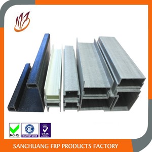 Personnalisé en fiber <span class=keywords><strong>de</strong></span> verre frp grp fiber <span class=keywords><strong>de</strong></span> verre matériau <span class=keywords><strong>composite</strong></span> renforcé profils fenêtres à lamelles cadre - Product Image 6