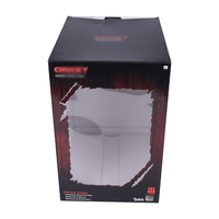 Caja de regalo de papel de juguete de cartón con servicio personalizado de fábrica con ventana de PVC Color personalizado en relieve y impresión laminada mate
