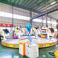 Parc de machines d'attractions Équipement rotatif 360 pour enfants Jeux Luna Park Crazy Break Dance Fairground Attraction