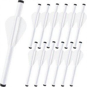 12 plumas de flecha de 2 pulgadas para flechas de <span class=keywords><strong>tiro</strong></span> <span class=keywords><strong>con</strong></span> <span class=keywords><strong>arco</strong></span>, plumas retráctiles, envolturas elásticas universales para flechas y pernos, herramienta de bricolaje para <span class=keywords><strong>tiro</strong></span> <span class=keywords><strong>con</strong></span> <span class=keywords><strong>arco</strong></span> - Product Image 2