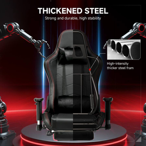 Ajunion Hot Bán video chơi game ghế với loa văn phòng máy tính ghế đa chức năng Ergonomic Racing Gamer ghế - Product Image 4