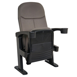Silla de Auditorio Jiarunde C-3A con Asiento de Tela para Teatro, Cine, Sala de Conferencias, Iglesia - Product Image 1