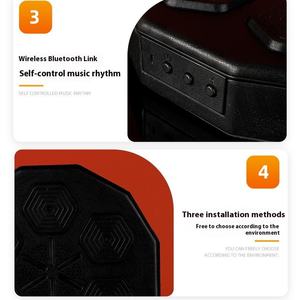 Máquina de Boxeo Inteligente con Música, Objetivo de Pared Iluminado, Saco de Boxeo para Entrenamiento de Reacción y Agilidad en Deportes de Boxeo - Product Image 5