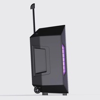 Audio profesional inalámbrico al aire libre 15 pulgadas altavoz Subwoofer activo alimentado por batería DSP DJ caja de sonido PA SISTEMA DE Karaoke WiFi AUX