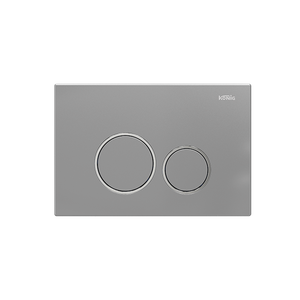 Chất lượng cao vòng vòng Rose Gold nhựa nhà vệ sinh kép Flush nút tuôn ra tấm cho giấu Phễu thoát nước - Product Image 4