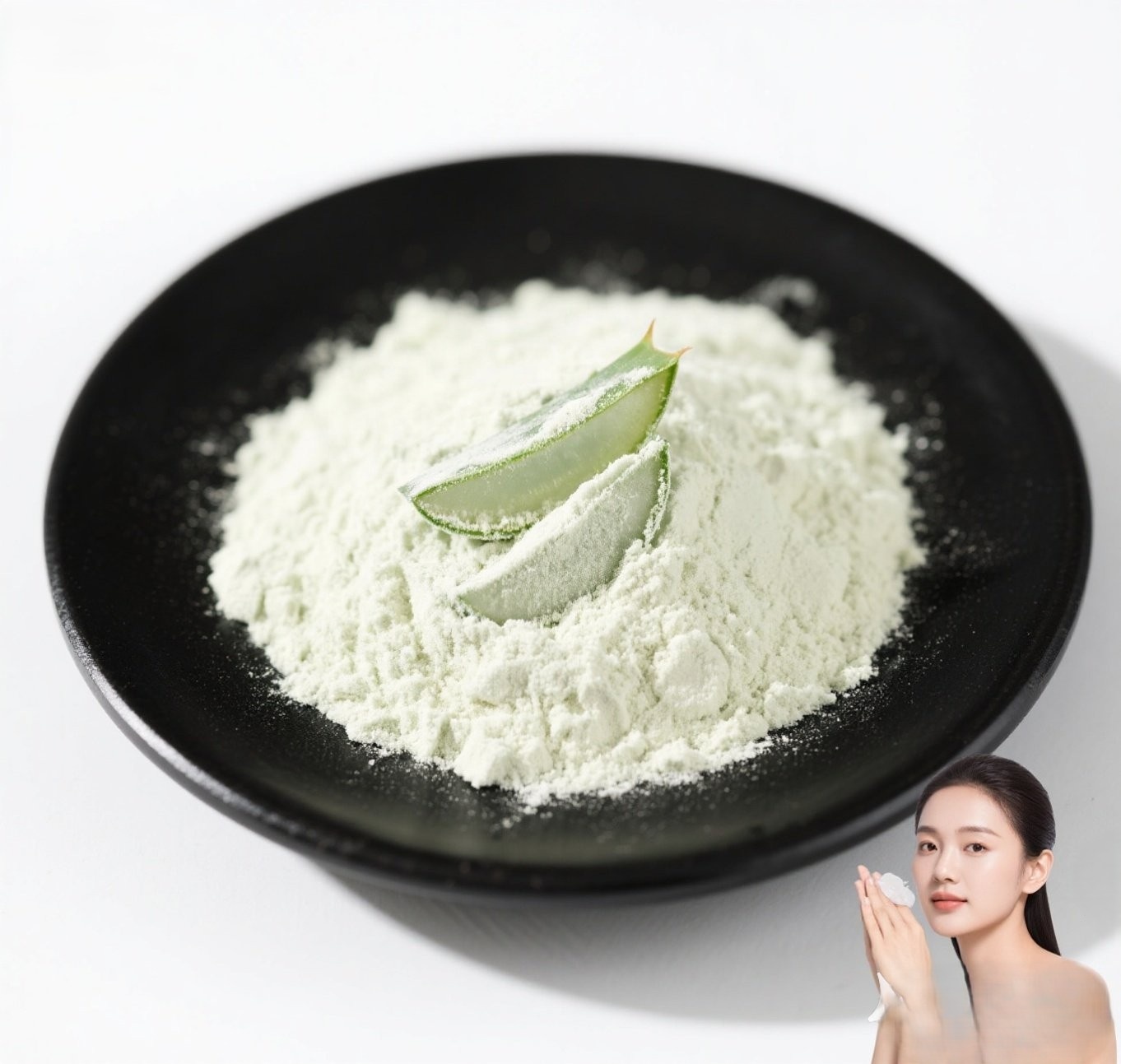 100% Pure Organic 100:1 200:1 Aloe Vera Extract Powder Freeze Dried Aloe  Vera Gel Powder