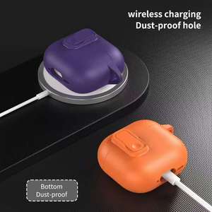 Fundas de Cuero Originales al por Mayor para Auriculares <span class=keywords><strong>Airpods</strong></span> 3 <span class=keywords><strong>2</strong></span> <span class=keywords><strong>Pro</strong></span>, Funda para <span class=keywords><strong>Airpods</strong></span> <span class=keywords><strong>Pro</strong></span> <span class=keywords><strong>2</strong></span> - Product Image 5