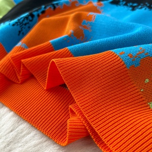 Completo Casual Comodo Due Pezzi da Donna con Top e Pantaloni Stampati in Maglia Abbigliamento Americano all'Ingrosso - Product Image 6