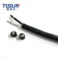 Cable de Alimentación de Cobre de 300 V, Conductor VW-1, 2 Núcleos, 12 AWG, USA SJTOO