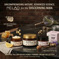 Bálsamo de Sebo Natural MELAO para el Cuidado de la Piel Masculina, Calma la Piel Irritada, Restaura la Hidratación Facial, Cuidado Post-Afeitado