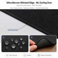 Alfombrilla de Escritorio Personalizada al por Mayor, de Cuero PU, Impermeable, con Logotipo OEM, Antideslizante, Protector de Mesa Grande para Oficina