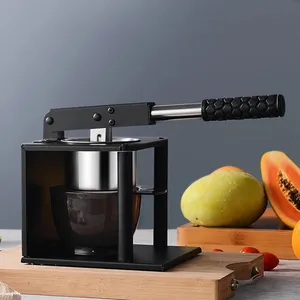 Espremedor manual para espremer suco de frutas doméstico, suco de melancia e romã, espremedor comercial de suco de limão
