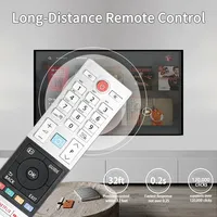 CT-8561 RC45151 pour Toshiba Smart TV télécommande avec PrimeVideo NETFLIX YouTube boutons 43UK3163DG