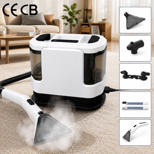 Limpiador de Alfombras Portátil con Rociador de Agua CE CB, Limpieza Profunda, Gran Capacidad, <span class=keywords><strong>Aspiradora</strong></span> de <span class=keywords><strong>Vapor</strong></span> Húmeda y Seca <span class=keywords><strong>para</strong></span> Sofás y Autos - Product Image 1