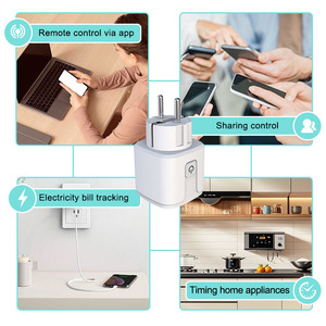 Prise intelligente FY31 <span class=keywords><strong>Tasmota</strong></span> avec Wi-Fi et commande vocale, prend en charge la personnalisation du micrologiciel ESP32-C3, sans surveillance de la consommation électrique, États-Unis - Product Image 5