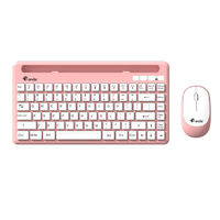 Combo de Teclado y Ratón Inalámbrico Mini Slim 2.4G en Oferta para Laptop, Diseño Ergonómico Ultra Delgado, en Stock