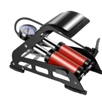 Personnalisable Portable 160 PSI acier vélo pompe à pied haute pression pompe à main manomètre affichage Air pompe à pied pour vélos