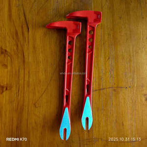 Extracteur de clous de 10 pouces, noir brillant, double extrémité, extracteur de clous, barre à levier en forme de patte de chat, construction, avec marteau, fourniture <span class=keywords><strong>d</strong></span>'usine - Product Image 4