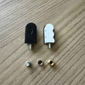 New Arrivals Plastic <b>Cabinet</b> Screw <b>Shelf</b> Support Brackets Furniture Connectors Fitting Hardware 3-in-1 - Product Image 2