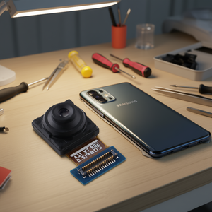 Cámara frontal para Samsung Galaxy A31 A315F, pieza de repuesto - Product Image 3