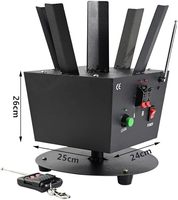Machine de fontaine de scène pyrotechnique d'intérieur rotative à télécommande Offre Spéciale feux d'artifice tirant une machine pyro froide pour la décoration de mariage