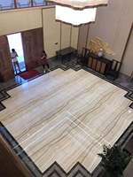 Panneau de Pierre d'Onyx Blanc à Grain Droit Rétroéclairé pour Mur Lumineux, Dalle de Marbre Transparent en Gros