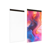 Película Holográfica para Vidrio, Pantalla Flexible para Interiores, Pantalla LED Transparente Adhesiva a Todo Color para Ventanas, Video Wall Publicitario en Vidrio