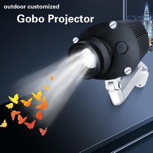 Alta calidad para <span class=keywords><strong>la</strong></span> exposición o evento rotar <span class=keywords><strong>la</strong></span> imagen logo luces 40 vatios logo gráfico personalizado gobo proyector - Product Image 2