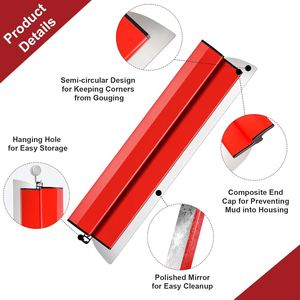Stainless Steel DIY Industrial Trowel Plaster Finishing Concrete <b>Hand</b> <b>Tools</b> <b>Set</b> 100cm Drywall Skimming Spatula Blades 3-Year - Product Image 3
