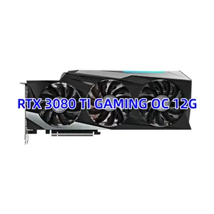 การ์ดวิดีโอใหม่ล่าสุดสำหรับการเล่นเกม RTX 3090 Vulcan OC OC 24G 3080 12g 3060 3050 RX580 8G 750W