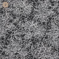 Tissu en dentelle française classique romantique pour mariage, broderie lourde, sequins, cordon, 100% polyester, pour robes de mariée et de soirée
