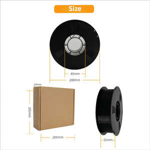 Filament d'impression 3D noir ASA PETG de qualité supérieure, imperméable, anti-corrosion, pour modèles de construction extérieure et de jardin - Product Image 5