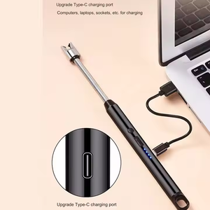 Offre Spéciale – Allumeur de Cuisine et Barbecue à Rotation Libre à 360 Degrés, Torches Électriques Extensibles, Rechargeable par USB, Coupe-Vent - Product Image 5