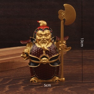 Figuras de Guardianes de Aleación Chapadas en Oro, Decoración de Mesa, Adornos para el Hogar de Año Nuevo Chino - Product Image 4